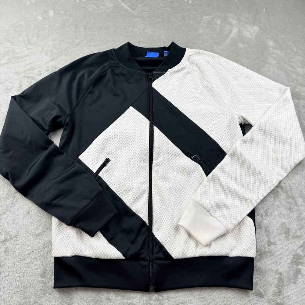 Adidas Originals Women's XS Equipment EQT ADV/91-17 Track Jacket Black White